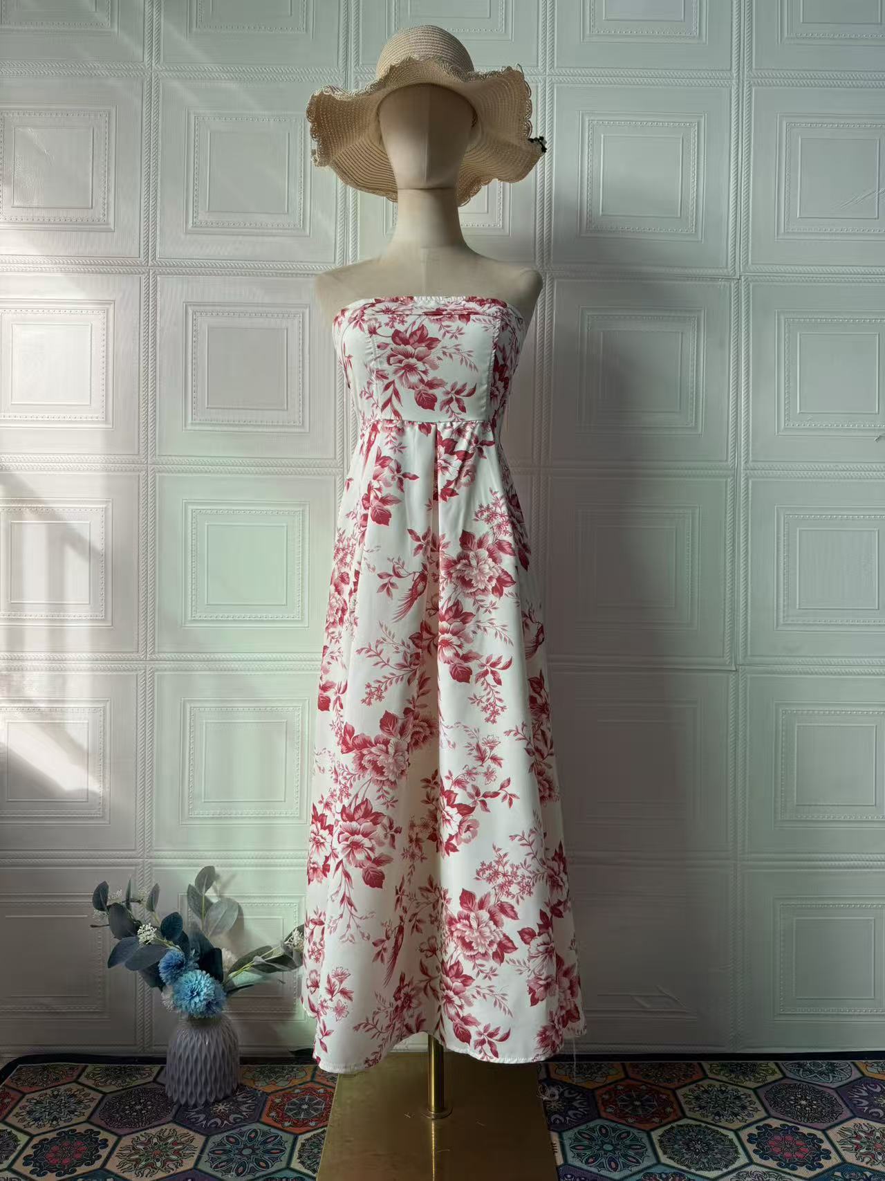 Elegant Minimalist Luxury Sleeveless Long Dress for Women Autumn Fashion Dress