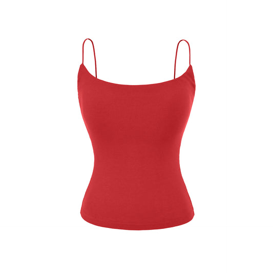Slim fit sleeveless top for women
