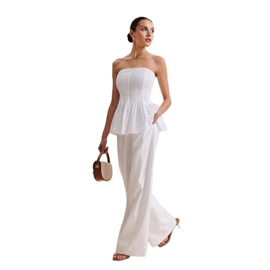 Off shoulder top and pants set