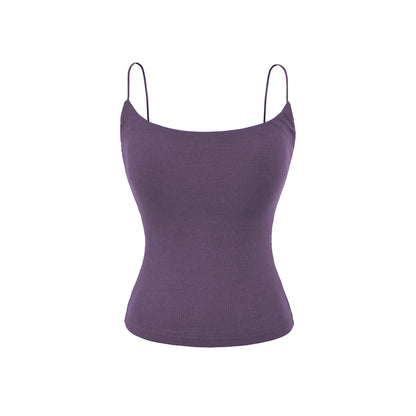 Slim fit sleeveless top for women