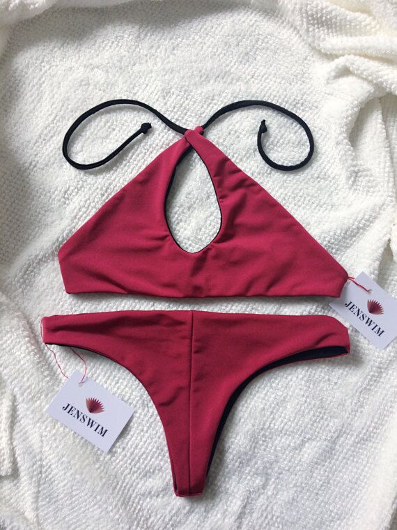 Swimsuit Set for Women Bikini Style, Two-Piece Swimwear Fashion Swimwear for Women