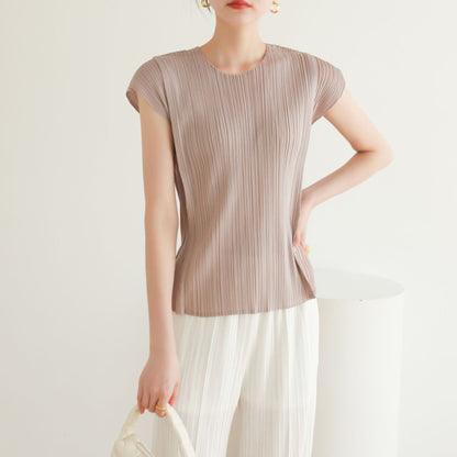 Elegant Minimalist Trench CoatSolid Color Versatile Casual Top for Office Wear