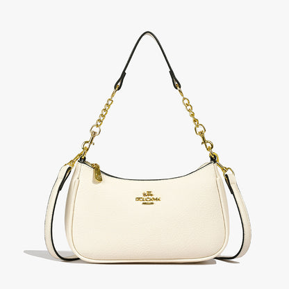 Underarm Bag Fashionable New Trendy Crossbody Shoulder Bag with Double Straps, PU Leather Texture, Women's Handbag