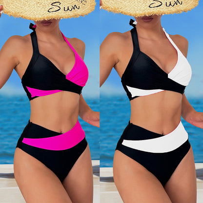 High Waist Two-Piece Swimsuit Women's Swimwear