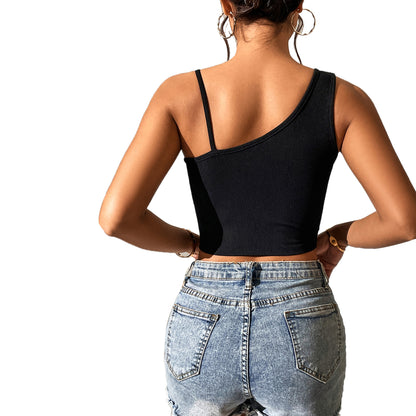 strappy tank top girl