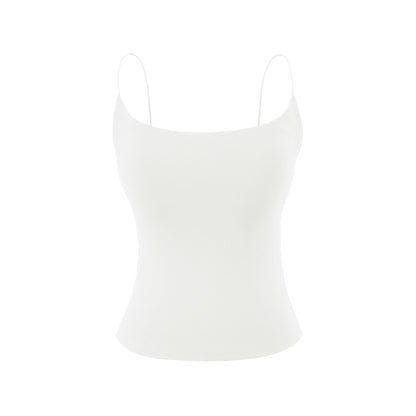 Slim fit sleeveless top for women