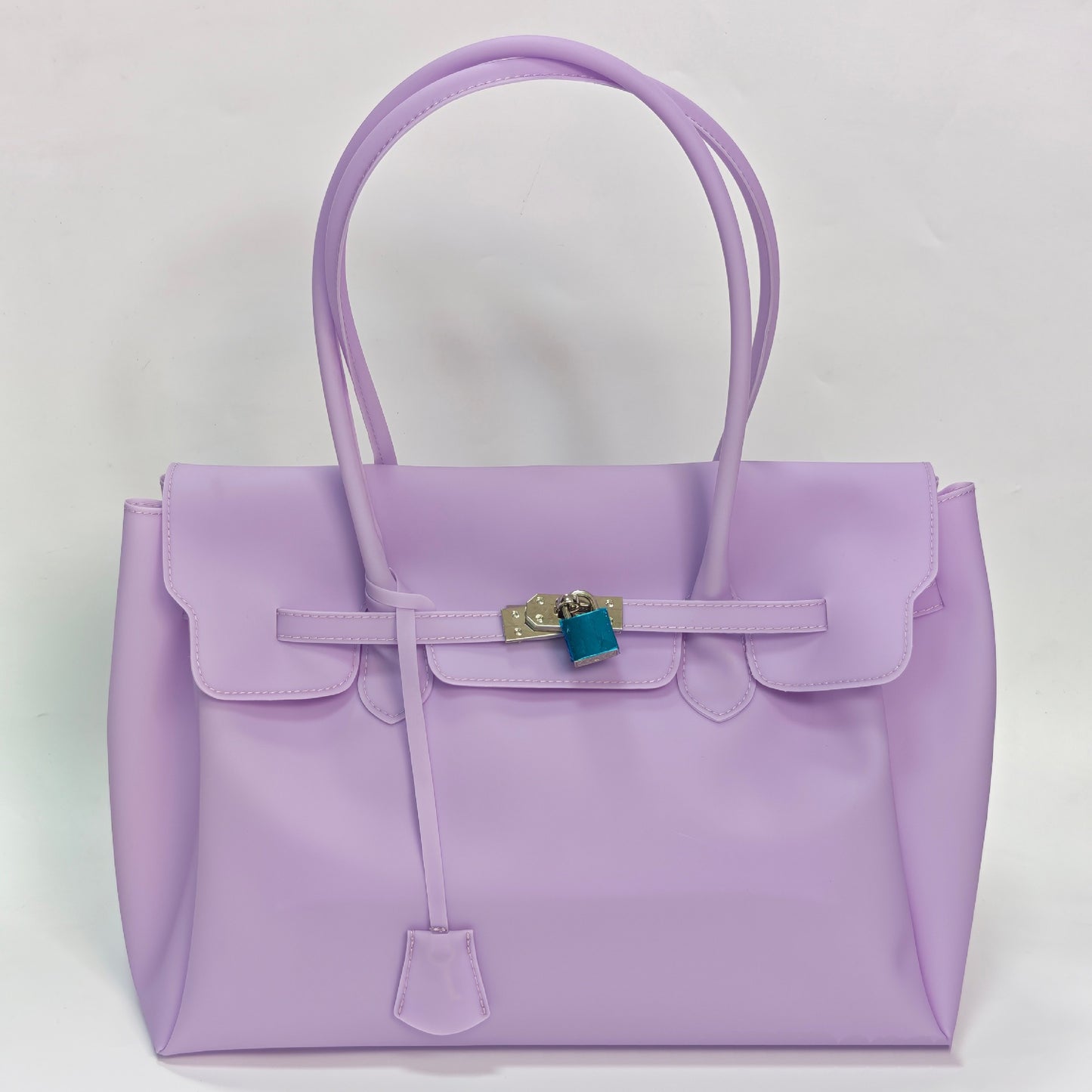 Jellyfirkin New Summer Style Kiiikiii Jelly Tote Shoulder Bag Large Capacity Underarm Bag
