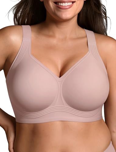 Women's Bra Support Non-Wire Push-Up Full Coverage Seamless Bra Without Underwire Plus Size