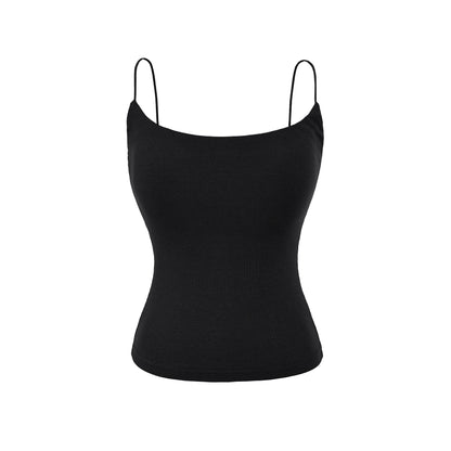 Slim fit sleeveless top for women
