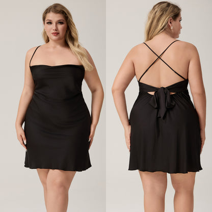 Women's Strap Short Nightgown Women's Homewear