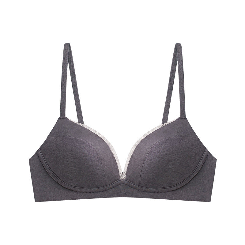 Lace Sexy Women's Bralette Push-Up Bra, Thin Underwear with Delicate Straps
