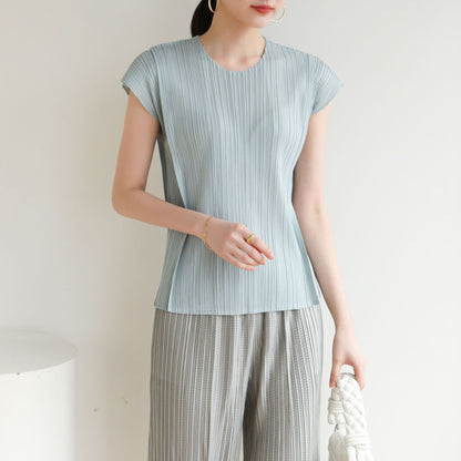 Elegant Minimalist Trench CoatSolid Color Versatile Casual Top for Office Wear