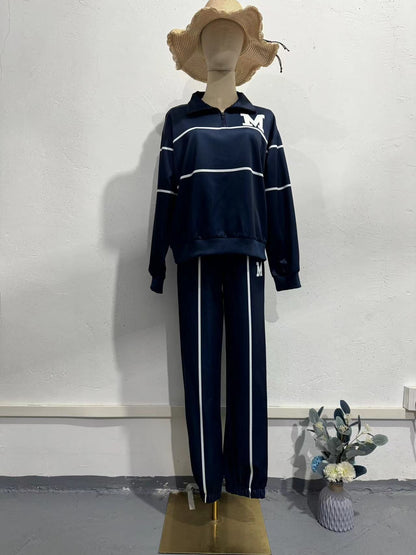 Fashionable Loose Set Design Sporty Style Outfit